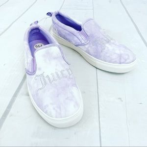 Juicy Couture Chello Lilac Tie Dye Slip on Shoes